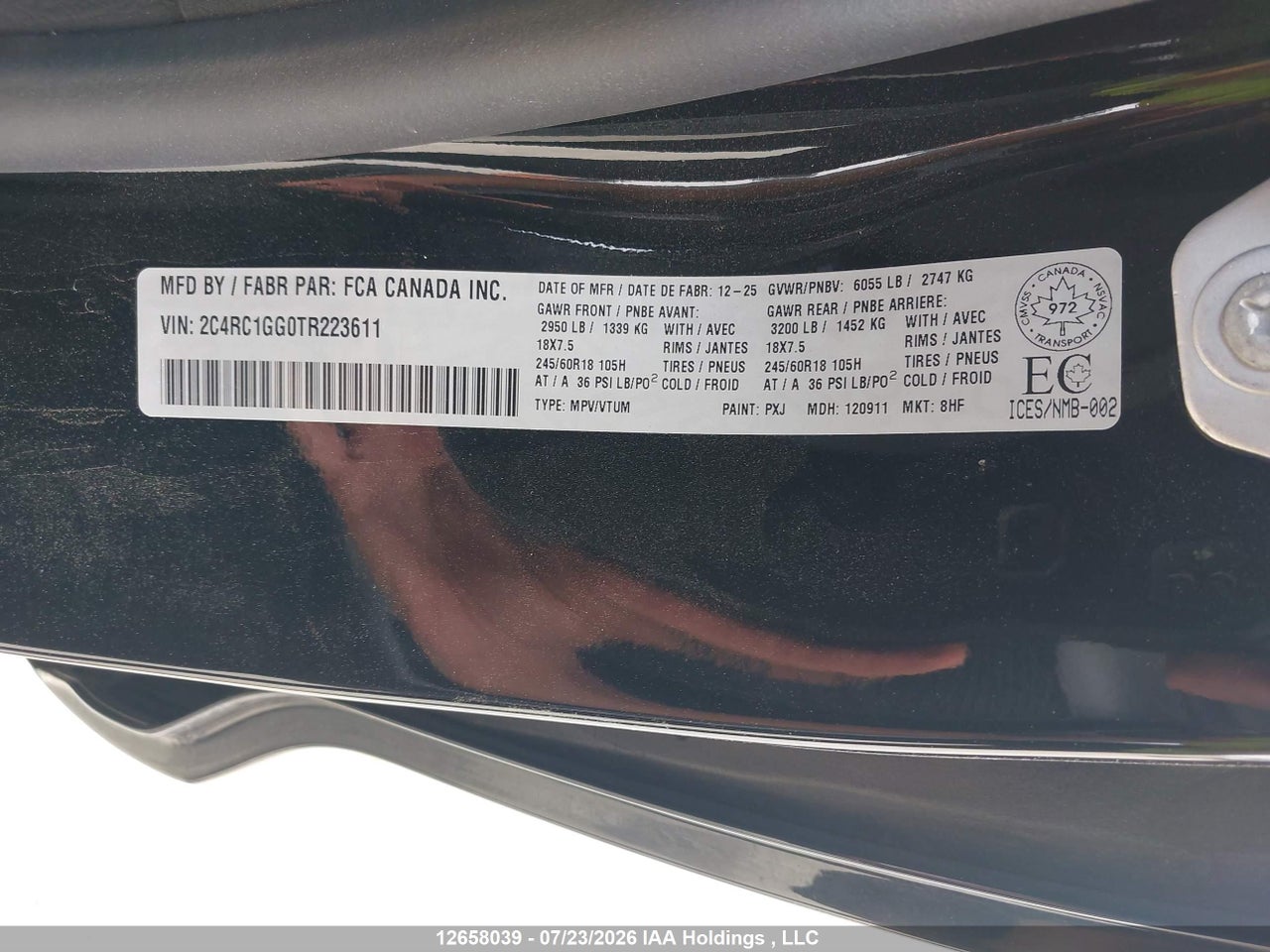 2026 CHRYSLER PACIFICA LIMITED thumbnail 10