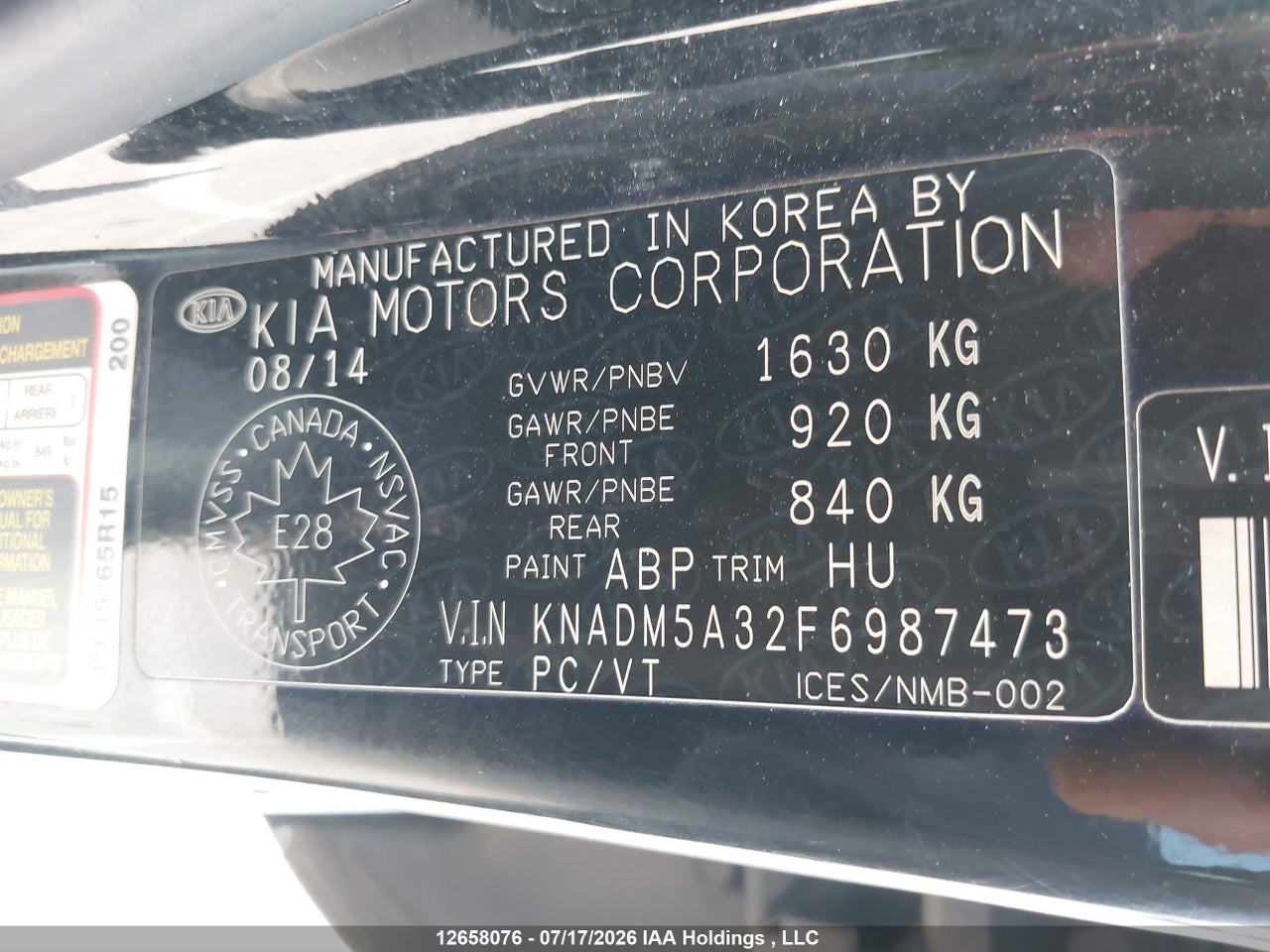 2015 KIA RIO EX/LX/LX+/SX thumbnail 10