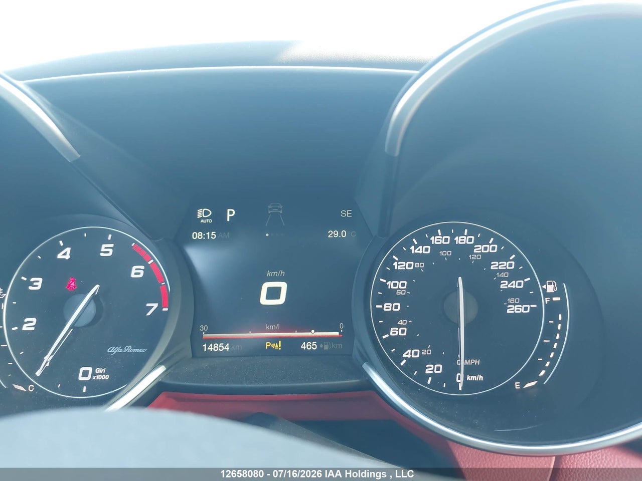 2017 ALFA ROMEO GIULIA TI thumbnail 8