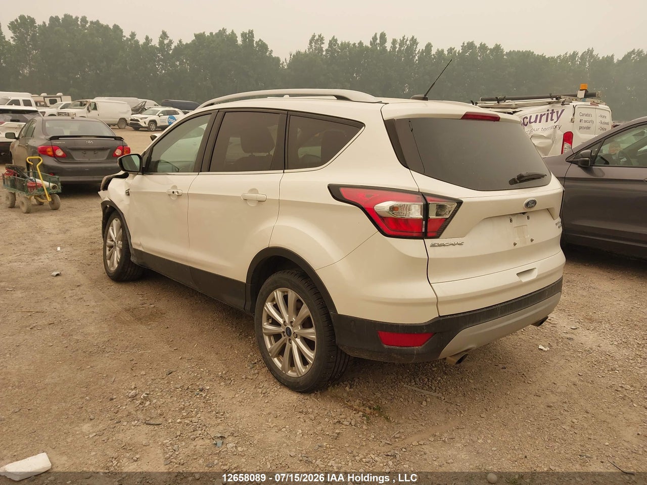 2017 FORD ESCAPE TITANIUM thumbnail 4