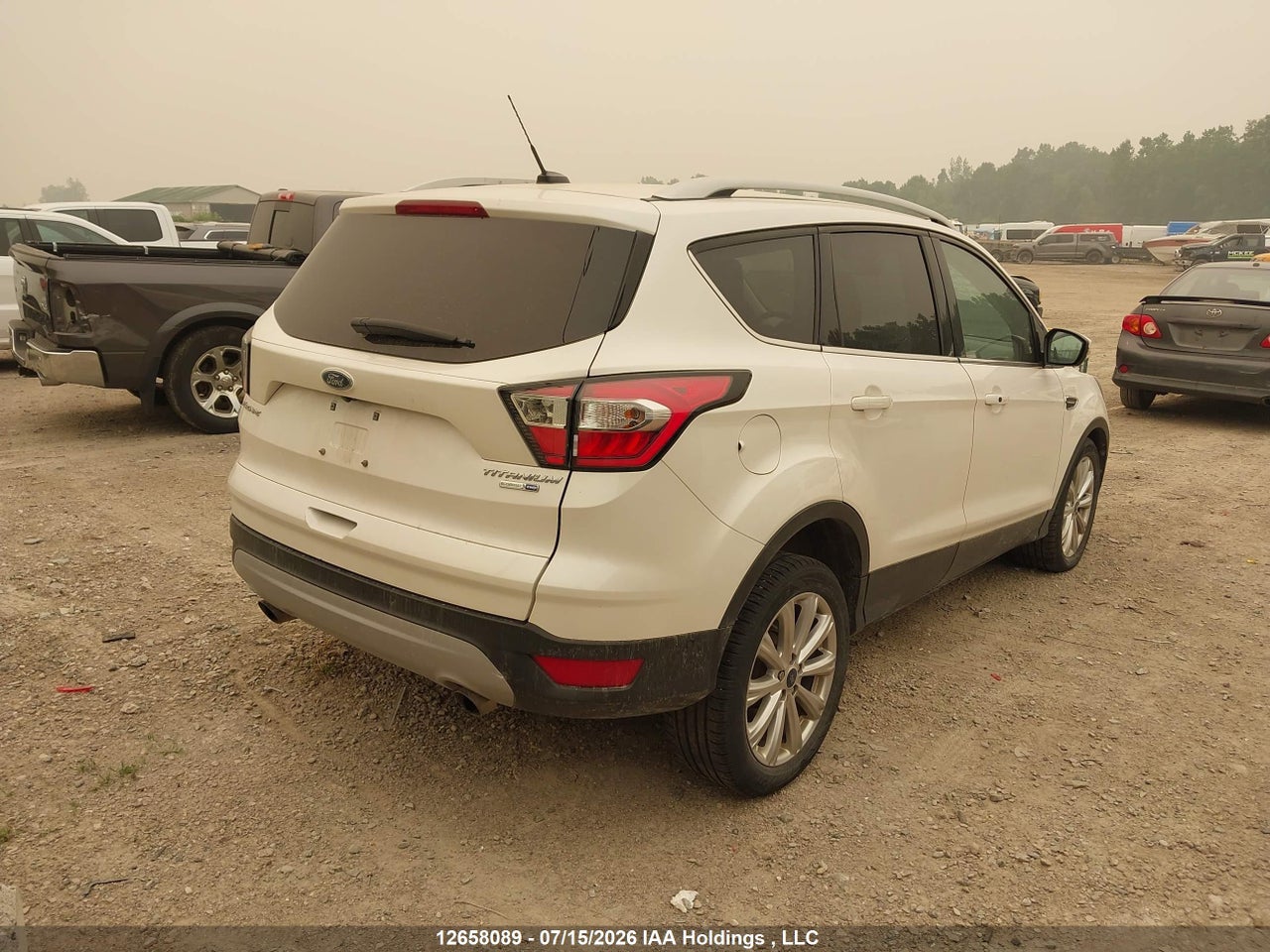 2017 FORD ESCAPE TITANIUM thumbnail 5