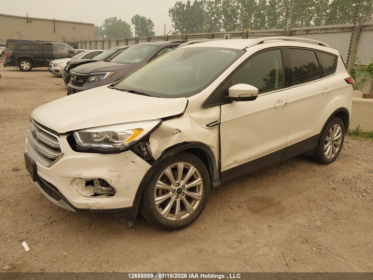 2017 FORD ESCAPE TITANIUM thumbnail 7