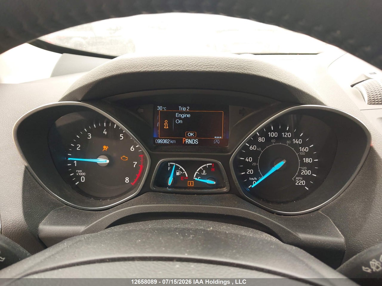 2017 FORD ESCAPE TITANIUM thumbnail 8