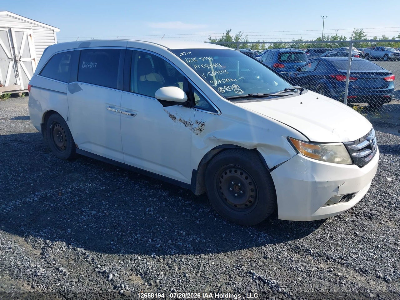 2014 HONDA ODYSSEY EX thumbnail 2