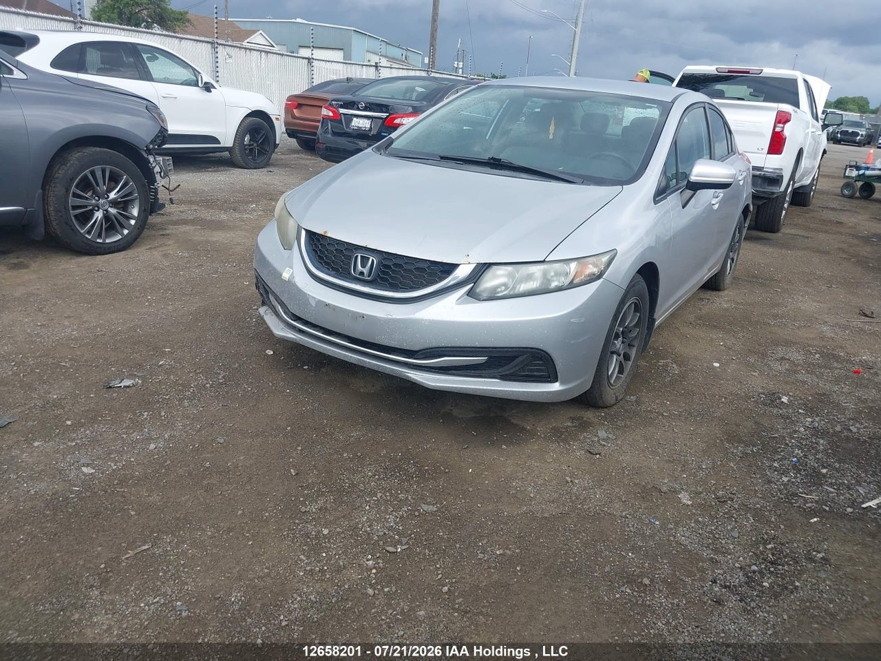 2014 HONDA CIVIC LX thumbnail 3