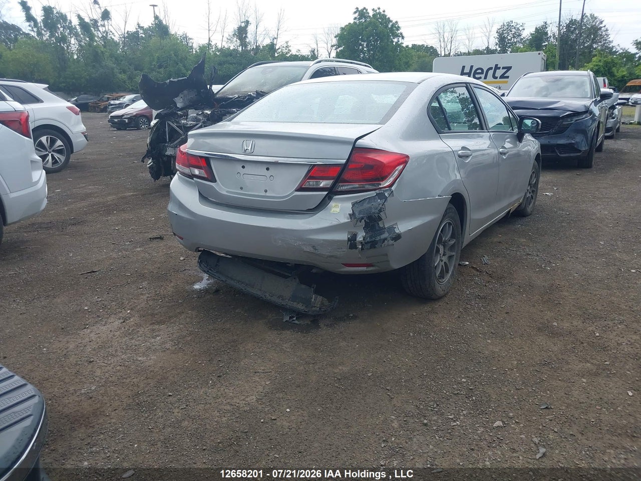 2014 HONDA CIVIC LX thumbnail 5