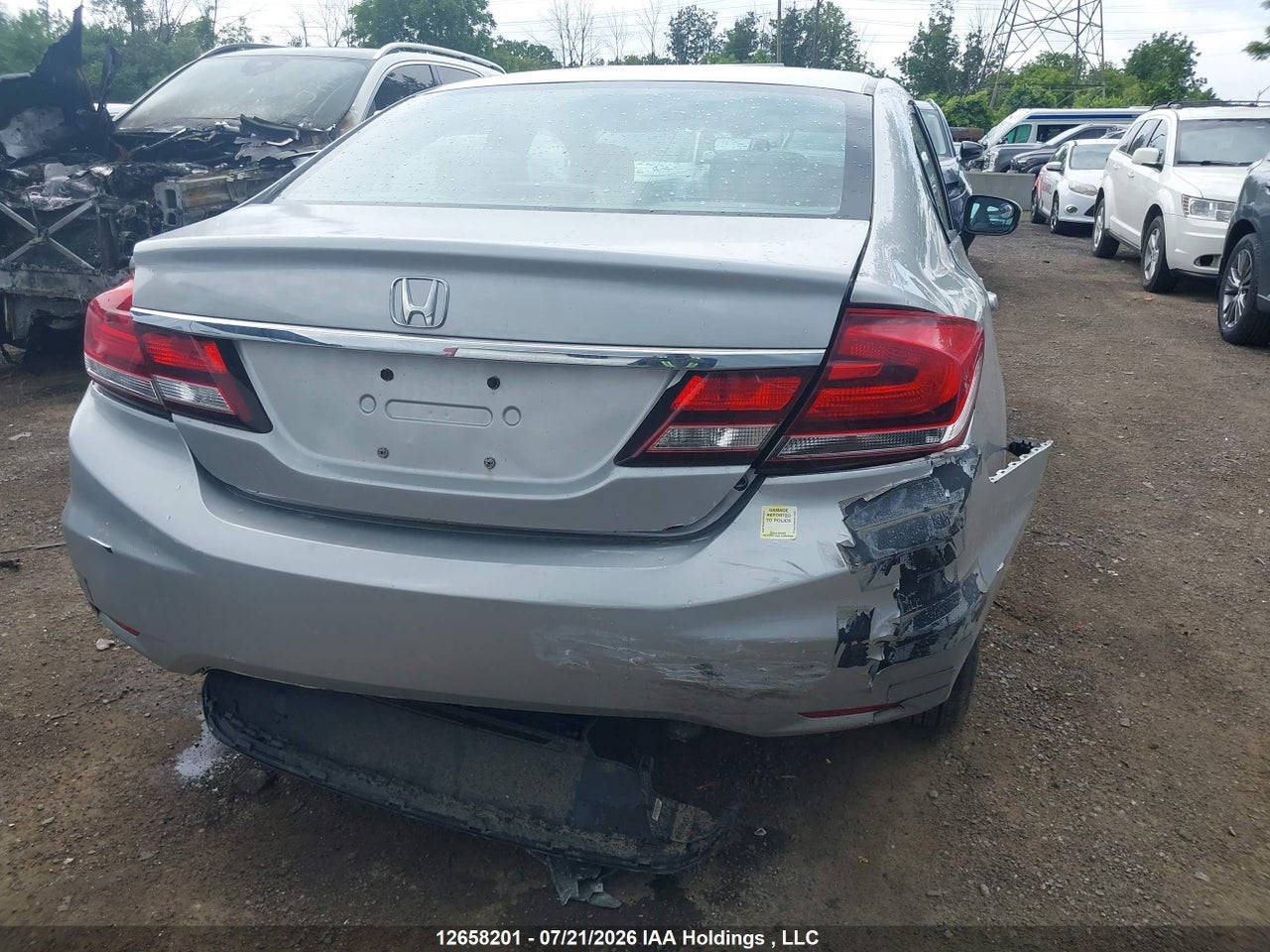 2014 HONDA CIVIC LX thumbnail 7