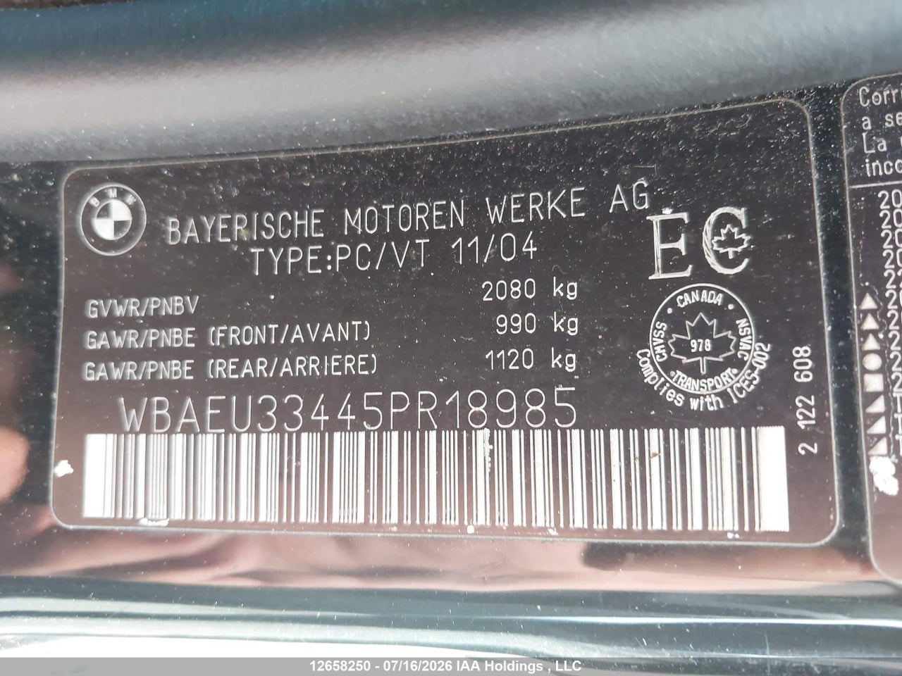 2005 BMW 3 SERIES thumbnail 10
