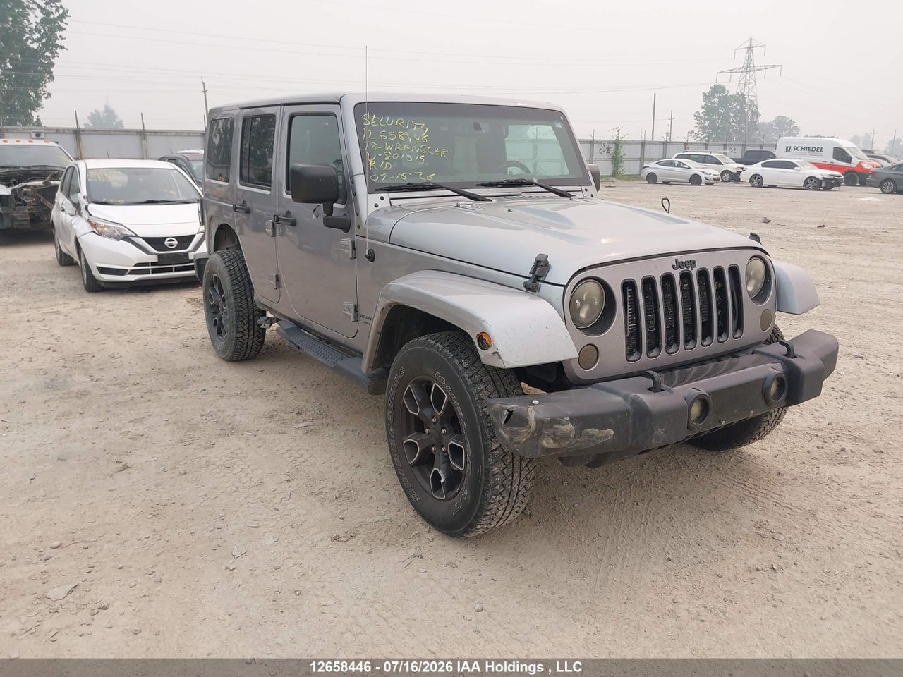 2018 JEEP WRANGLER JK UNLIMITED SAHARA thumbnail 2