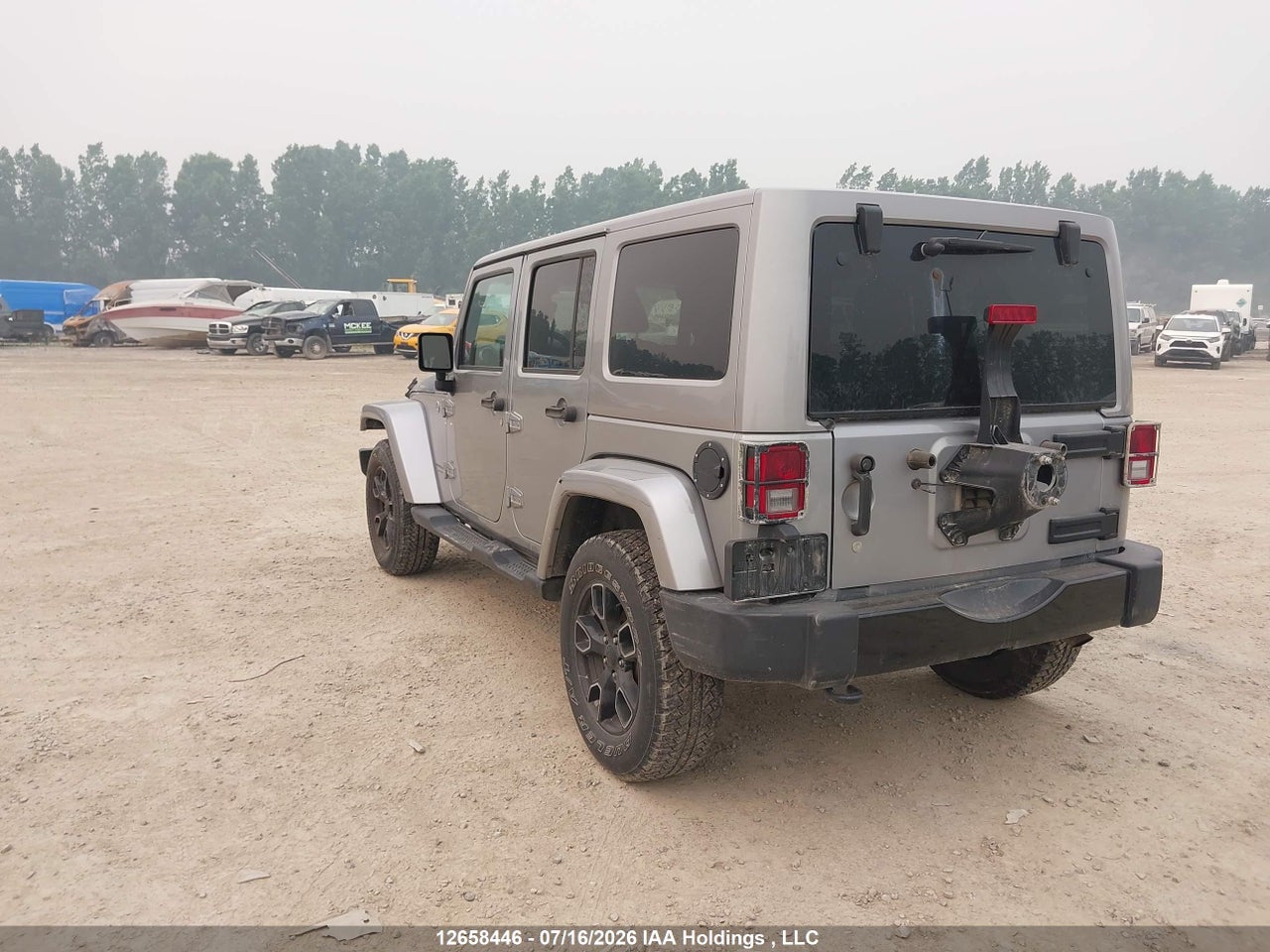 2018 JEEP WRANGLER JK UNLIMITED SAHARA thumbnail 4
