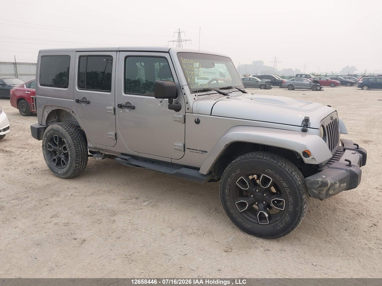 2018 JEEP WRANGLER JK UNLIMITED SAHARA thumbnail 7