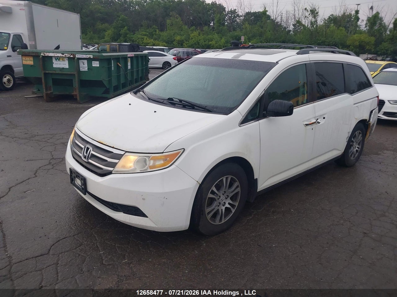 2011 HONDA ODYSSEY EX-L thumbnail 3