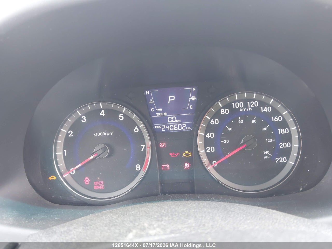 2014 HYUNDAI ACCENT GLS thumbnail 8