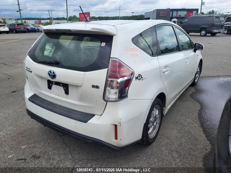 2017 TOYOTA PRIUS V thumbnail 4