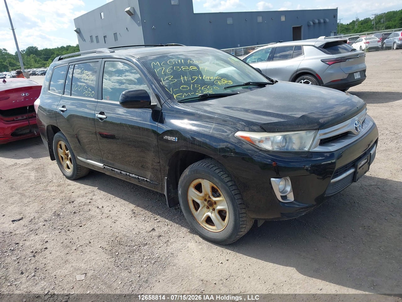 2013 TOYOTA HIGHLANDER HYBRID thumbnail 2