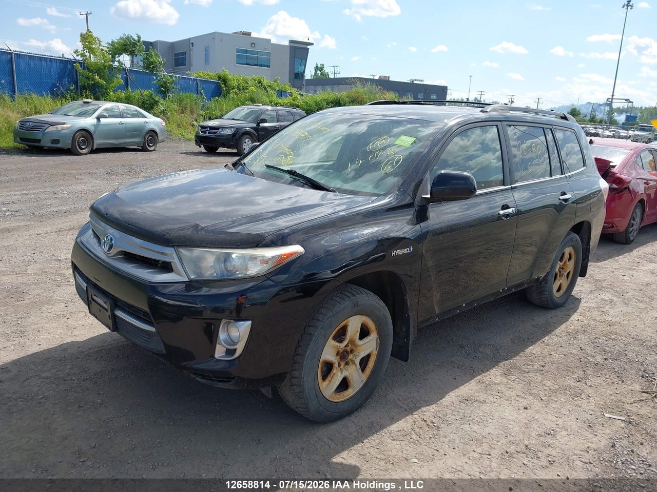 2013 TOYOTA HIGHLANDER HYBRID thumbnail 3