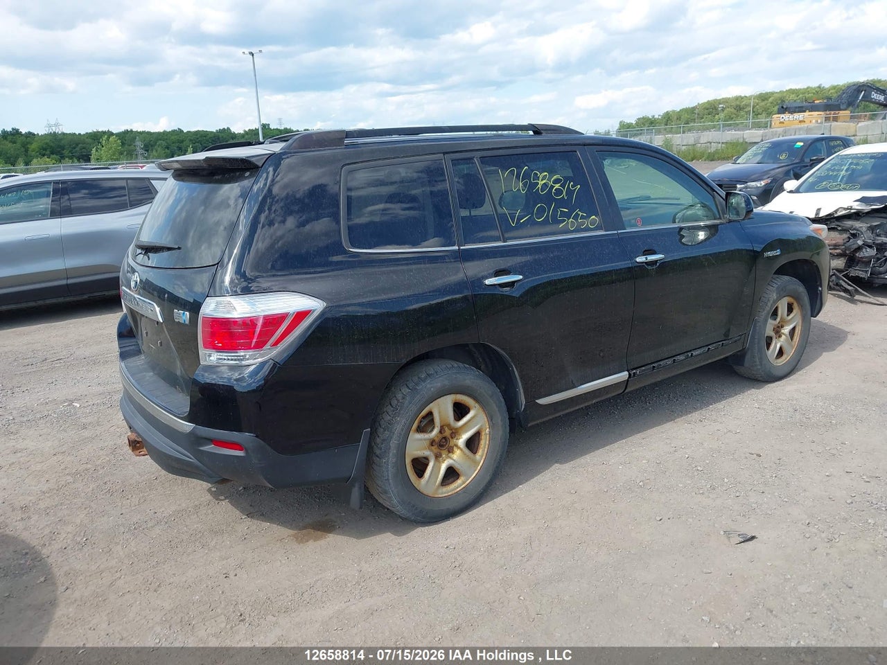 2013 TOYOTA HIGHLANDER HYBRID thumbnail 5