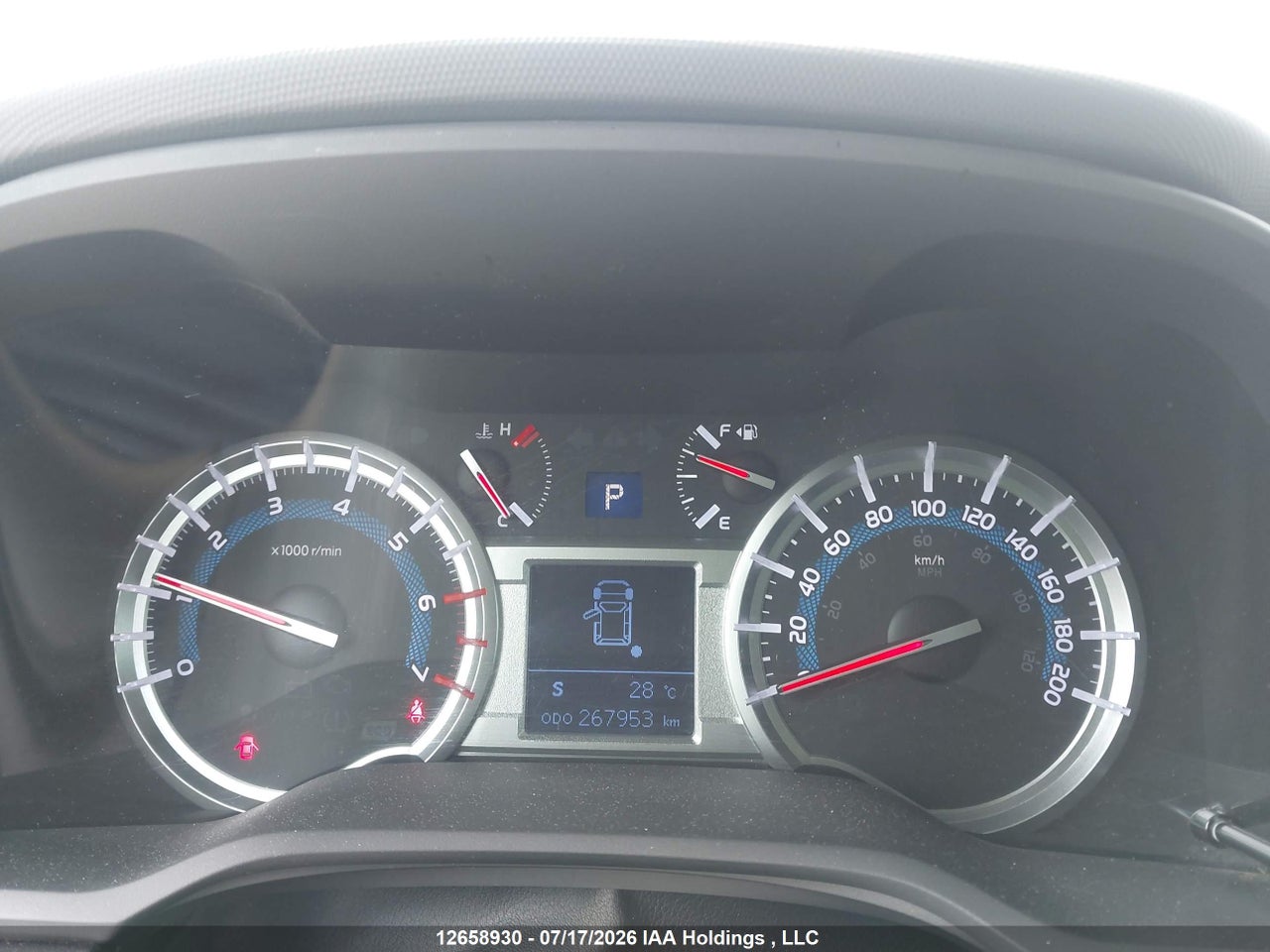 2015 TOYOTA 4RUNNER SR5 V6 thumbnail 8