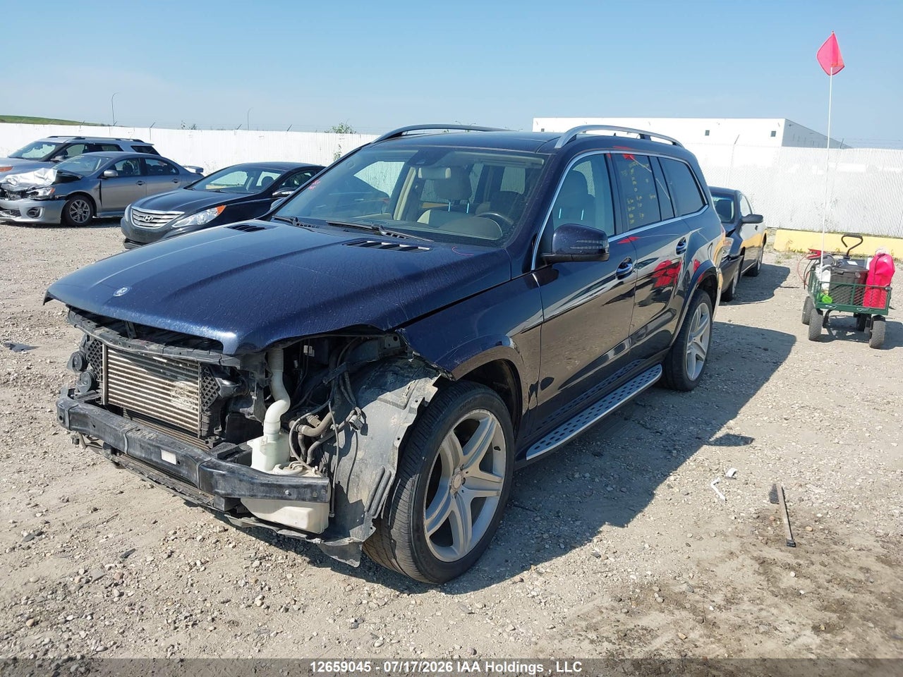 2014 MERCEDES BENZ GL 350 BLUETEC 4MATIC thumbnail 3