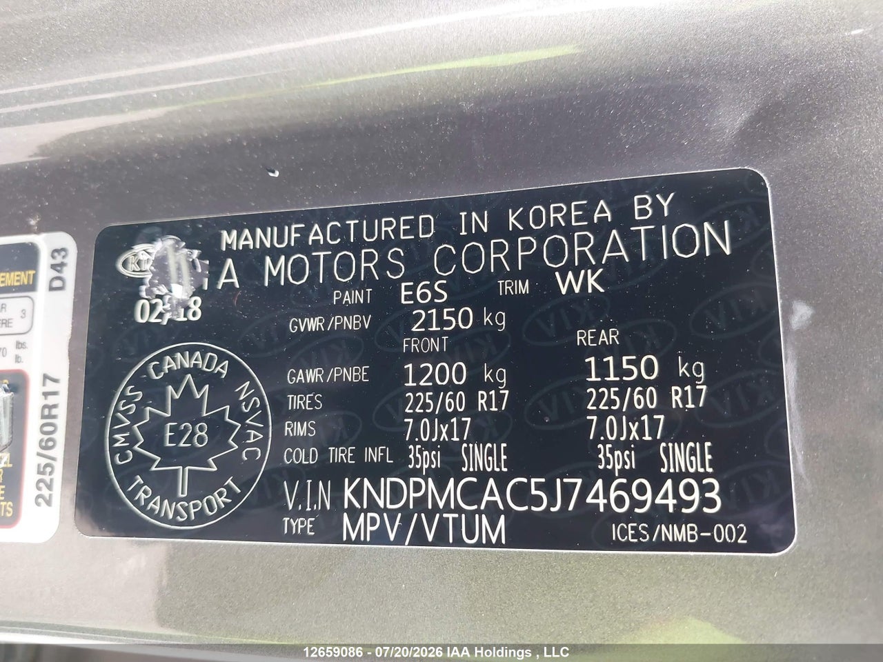2018 KIA Sportage LX thumbnail 10