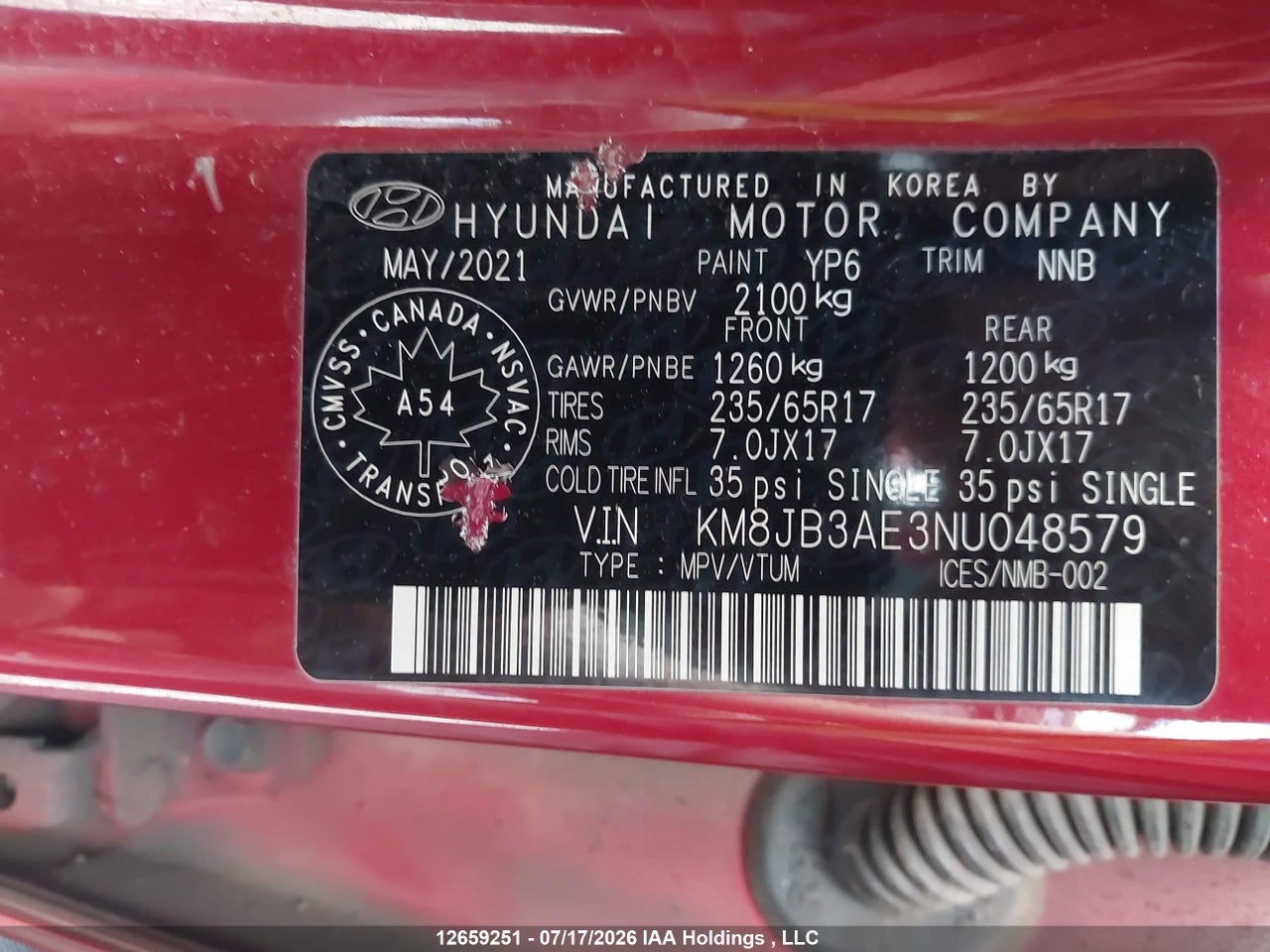2022 HYUNDAI TUCSON PREFERRED FWD thumbnail 10