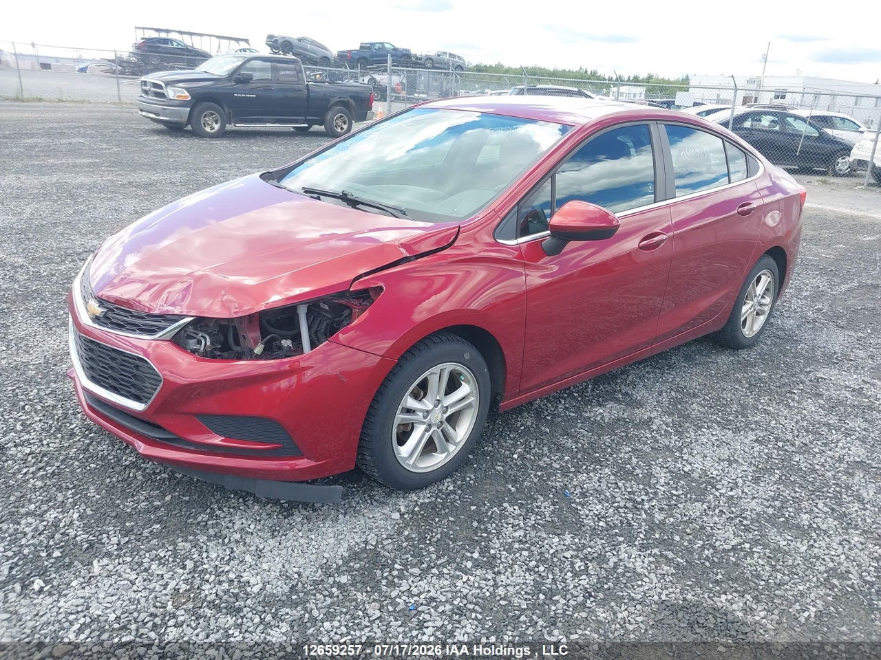 2017 CHEVROLET CRUZE LT AUTO thumbnail 3