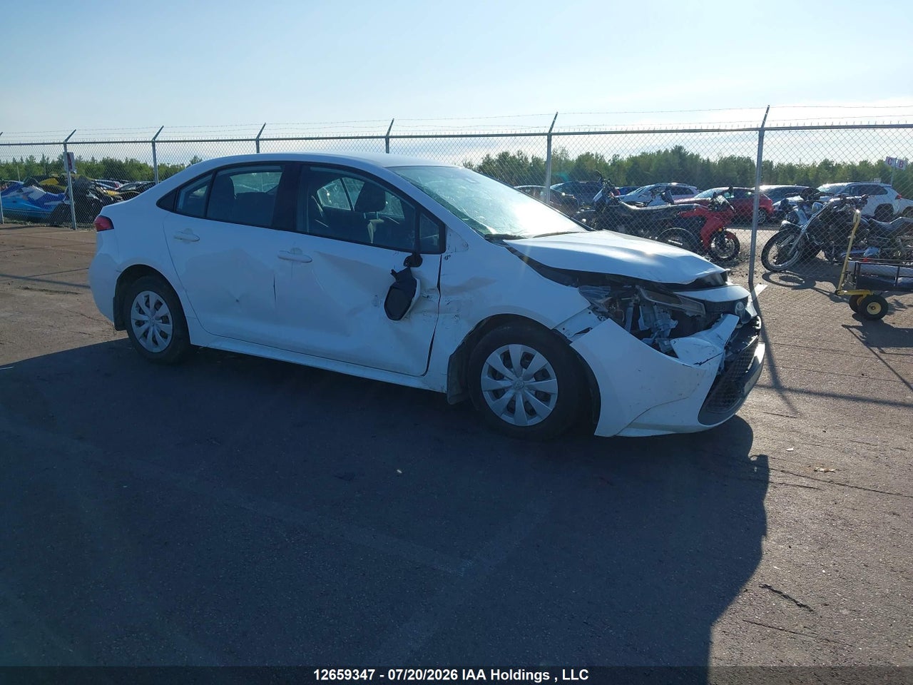 2021 TOYOTA COROLLA LE thumbnail 2