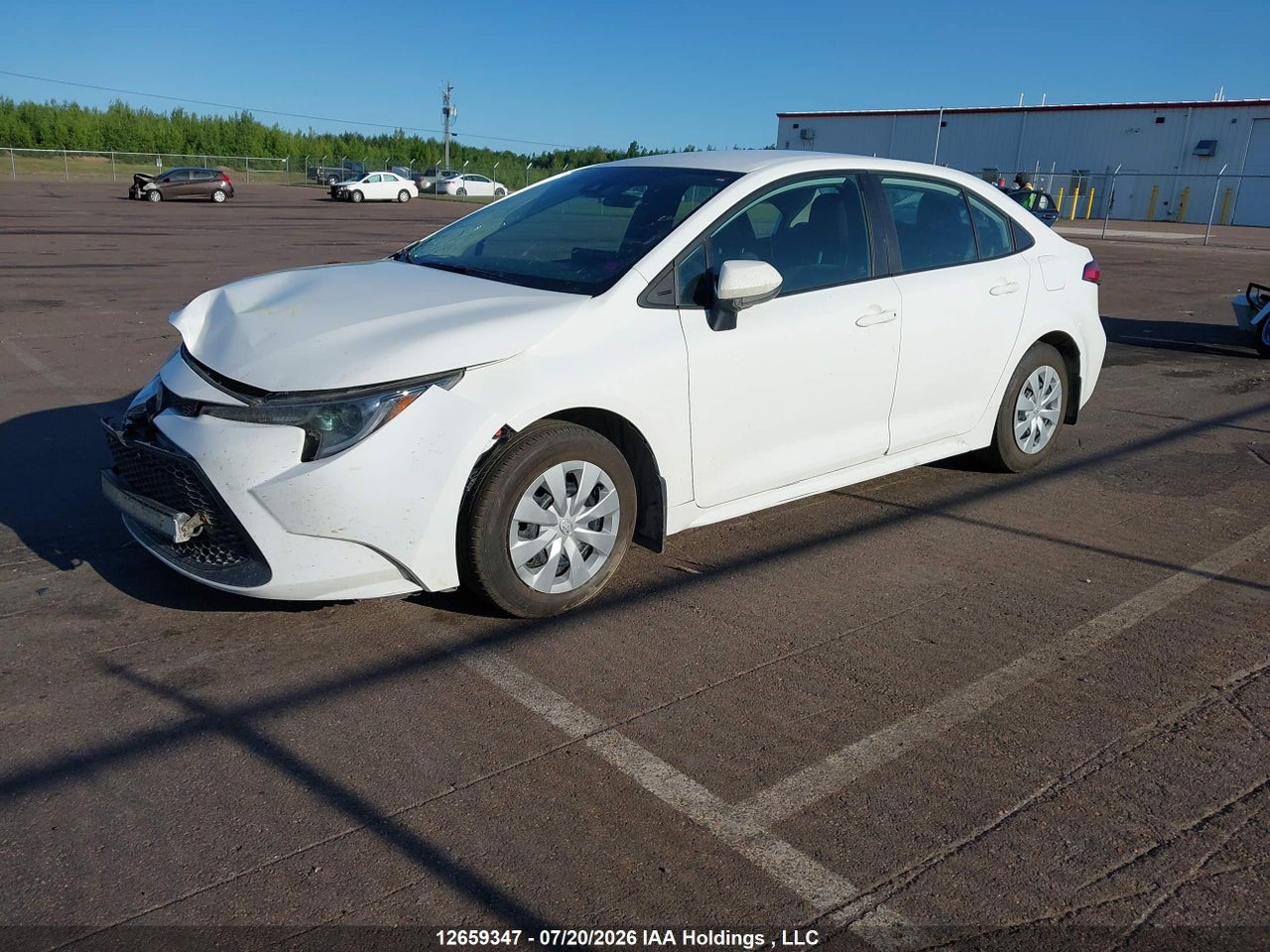 2021 TOYOTA COROLLA LE thumbnail 3