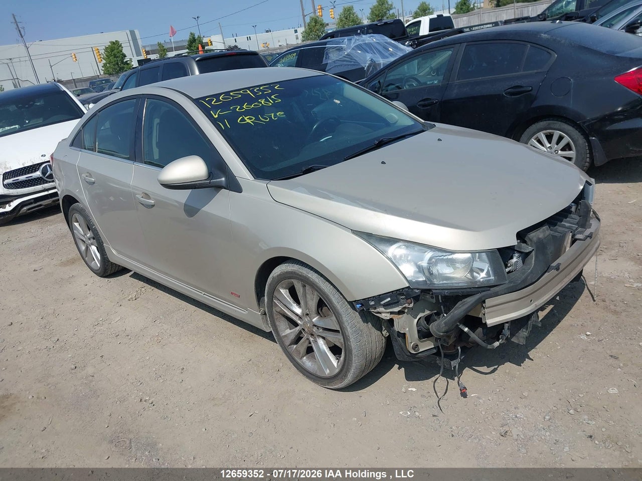 2011 CHEVROLET CRUZE LT thumbnail 2