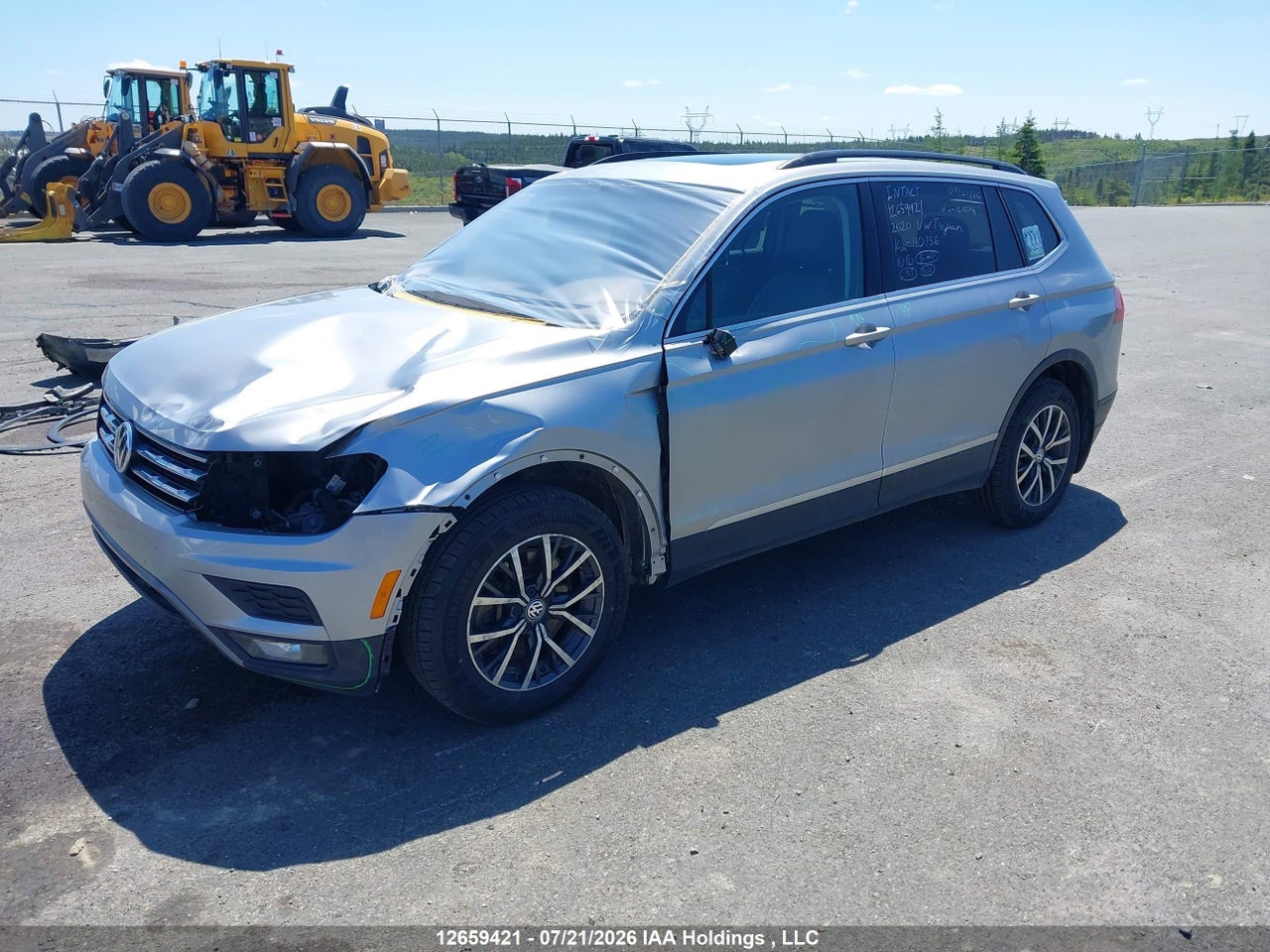 2020 VOLKSWAGEN TIGUAN COMFORTLINE/IQ DRIVE thumbnail 3