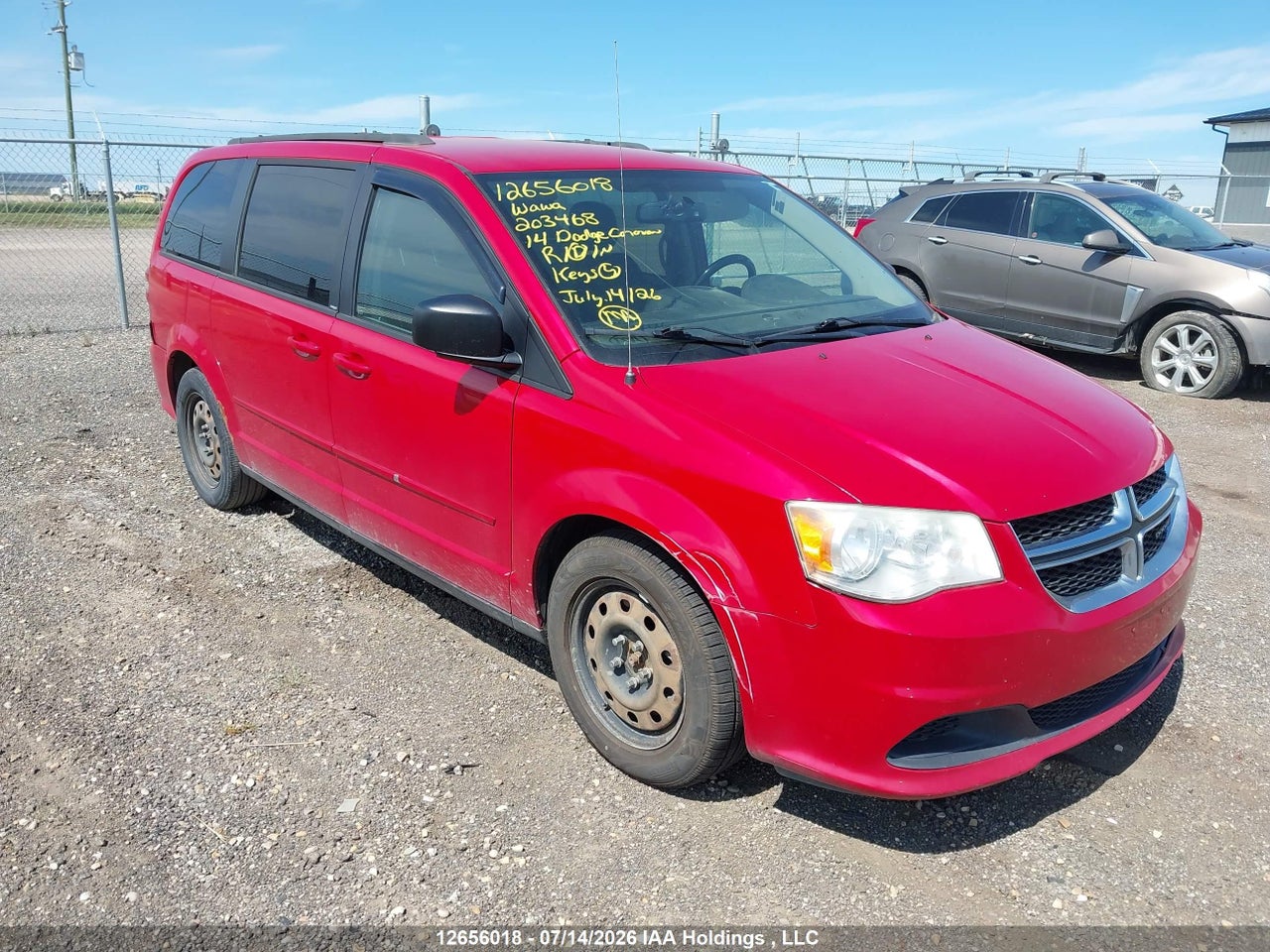 2014 DODGE GRAND CARAVAN SE/SXT thumbnail 2