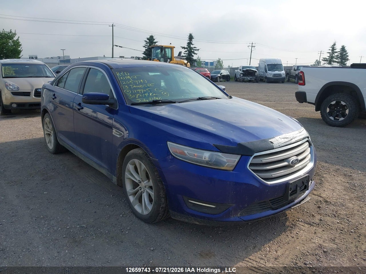 2013 FORD TAURUS SEL thumbnail 2
