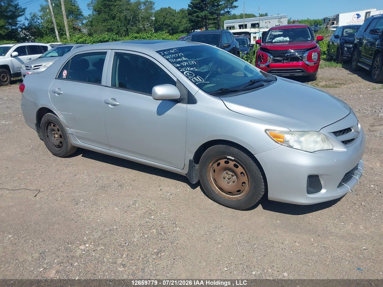 2013 TOYOTA COROLLA CE thumbnail 2