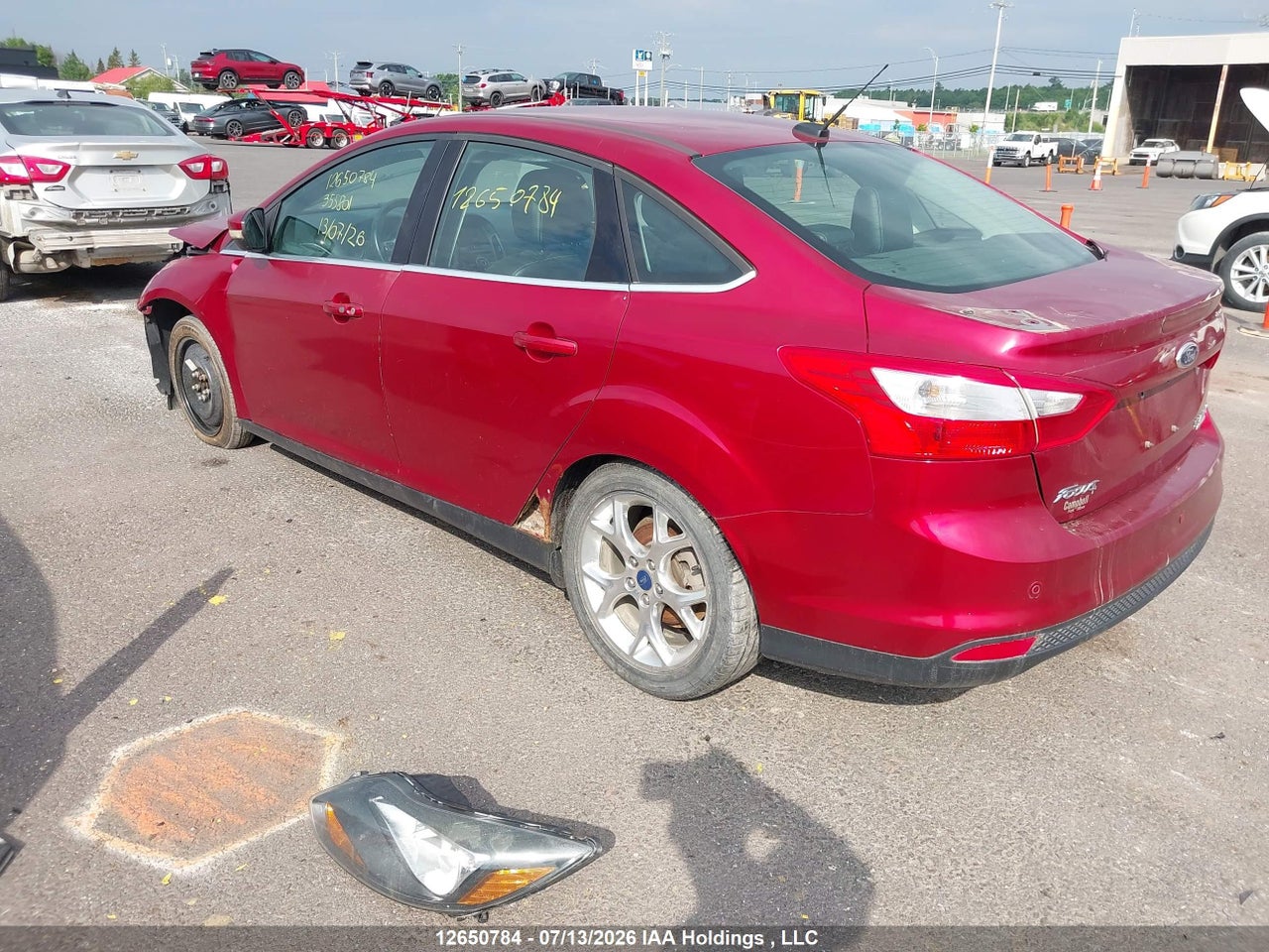 2013 FORD FOCUS TITANIUM thumbnail 4