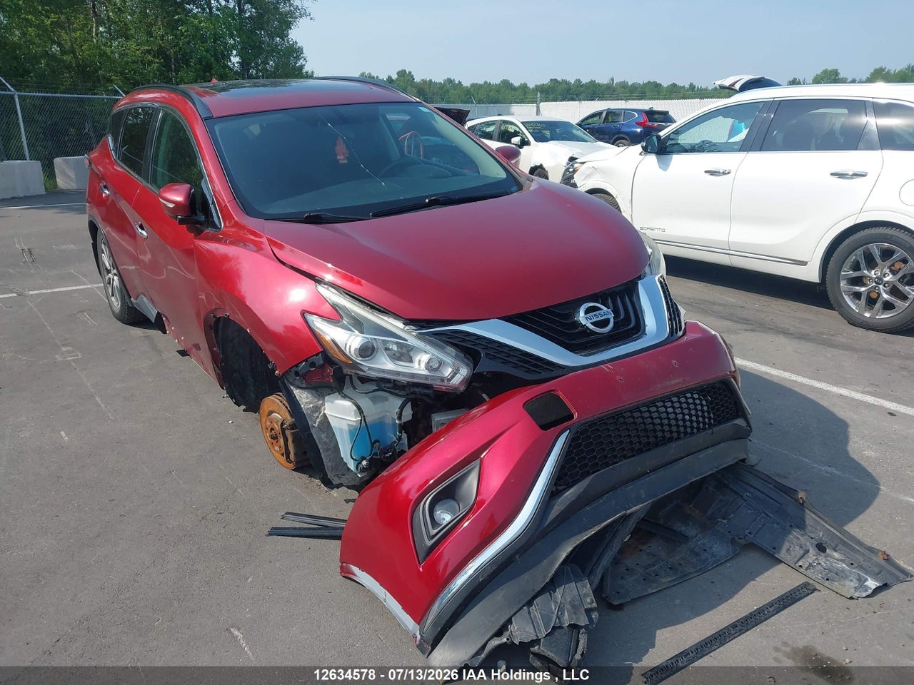 2015 NISSAN MURANO PLATINUM/SL/SV thumbnail 7