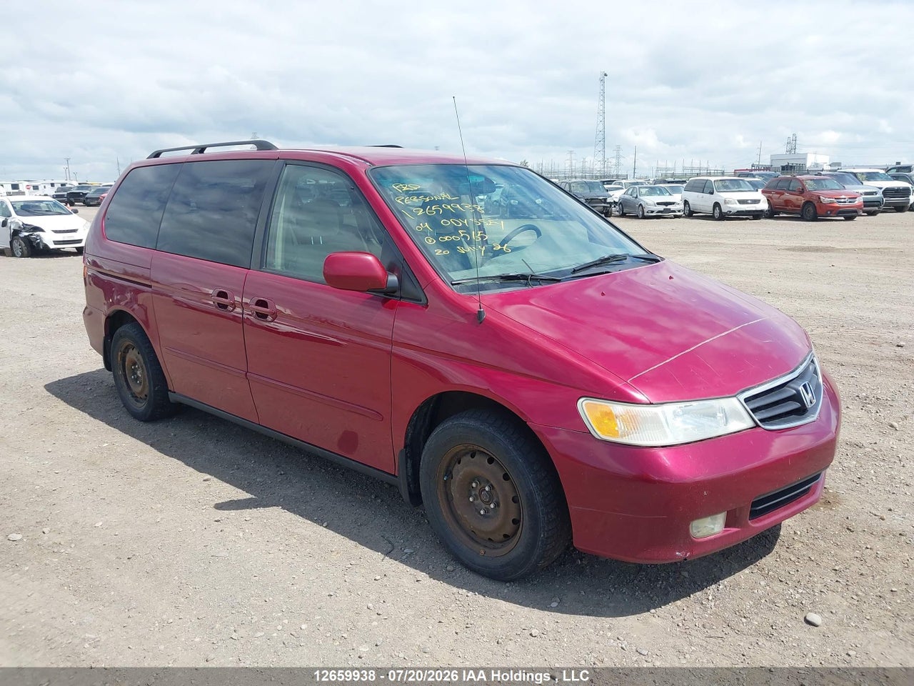 2004 HONDA ODYSSEY EX thumbnail 2