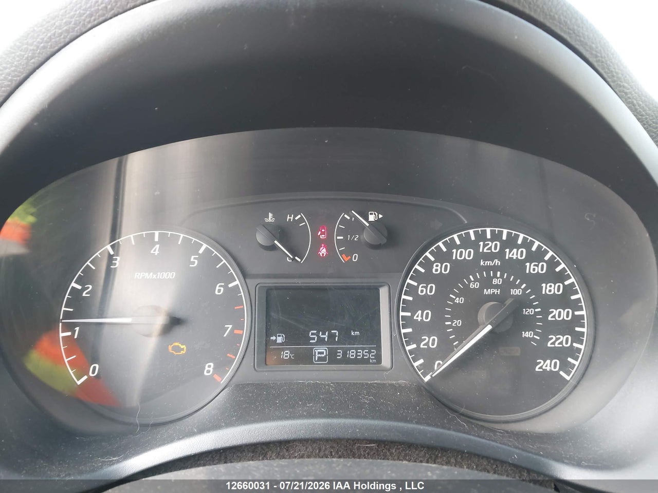 2015 NISSAN SENTRA S/SV/SR/SL thumbnail 8