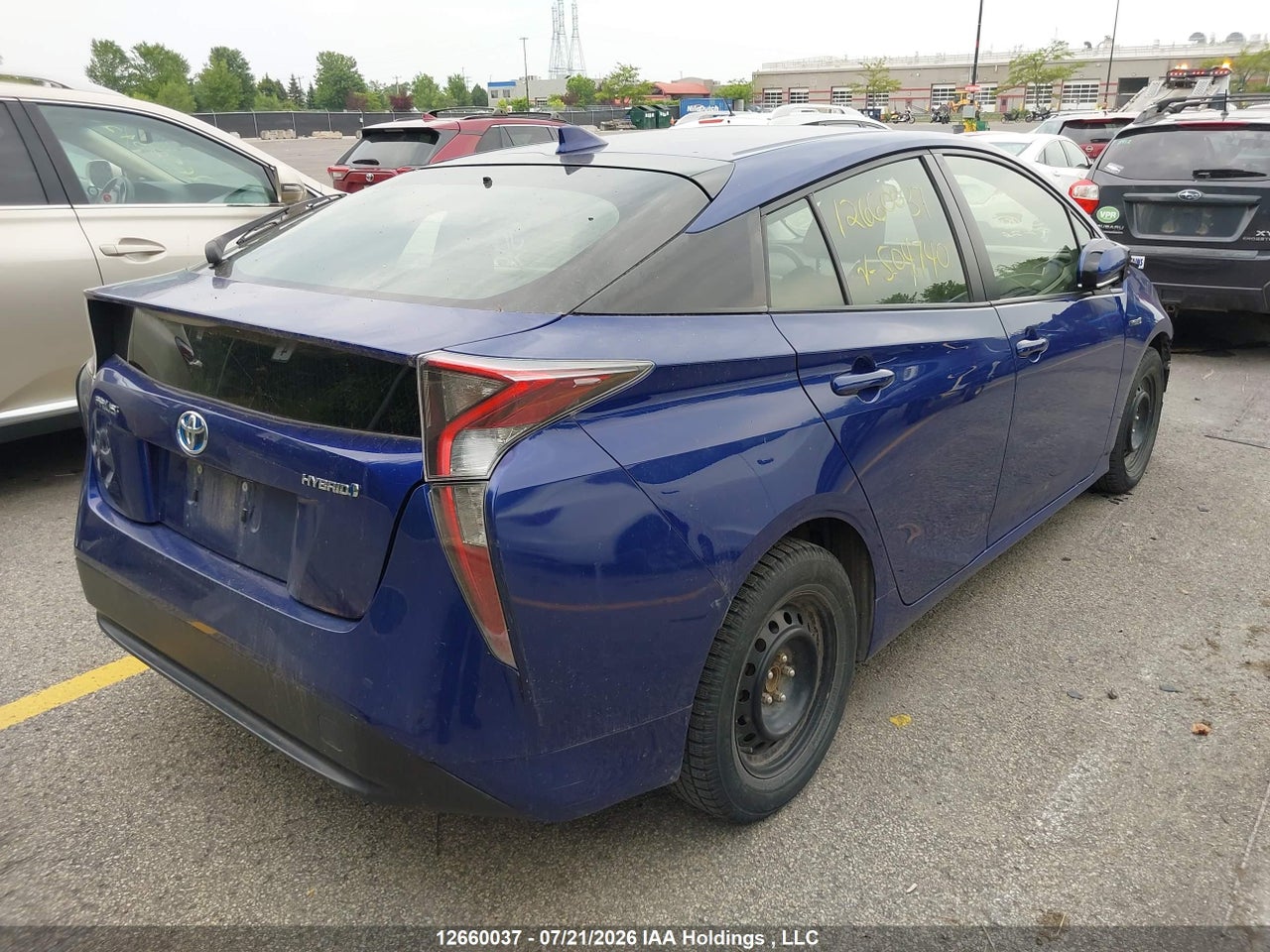2016 TOYOTA PRIUS TECHNOLOGY/TOURING thumbnail 5