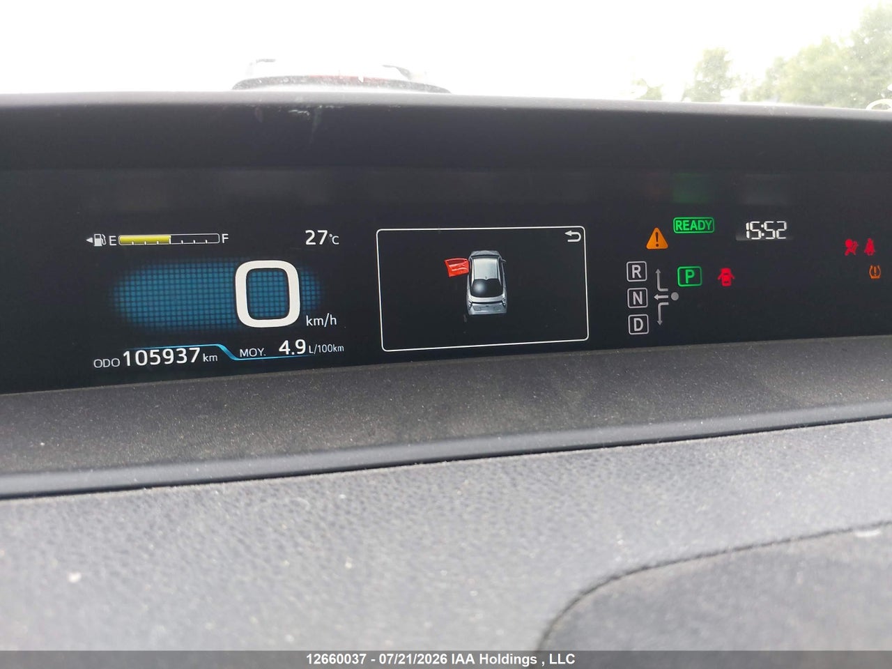 2016 TOYOTA PRIUS TECHNOLOGY/TOURING thumbnail 8