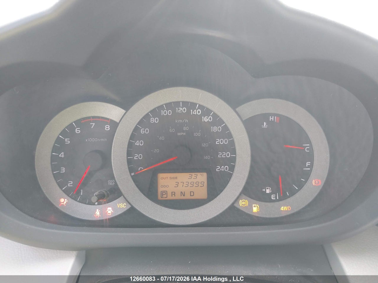 2007 TOYOTA RAV4 LIMITED thumbnail 8