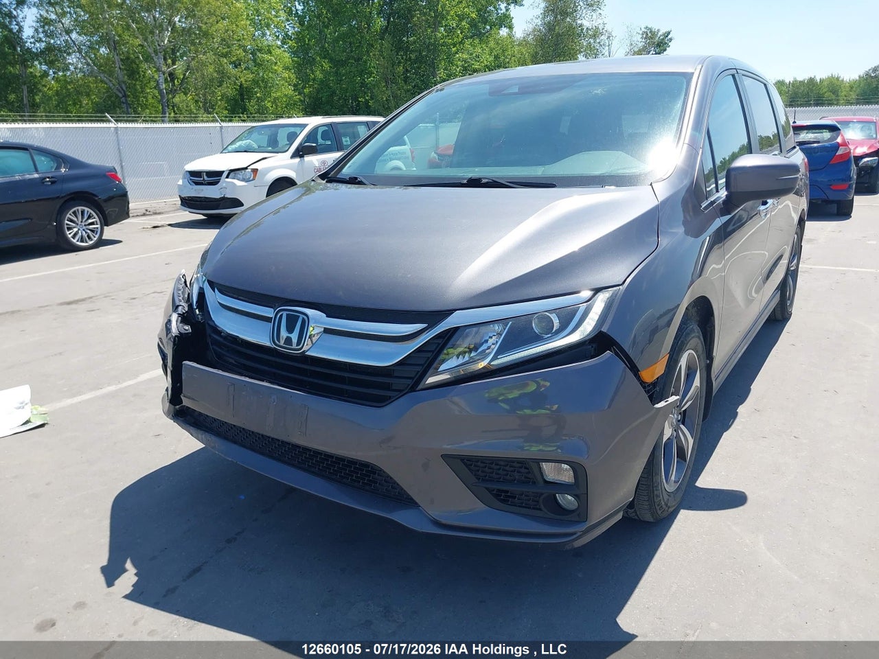 2019 HONDA ODYSSEY EX thumbnail 3