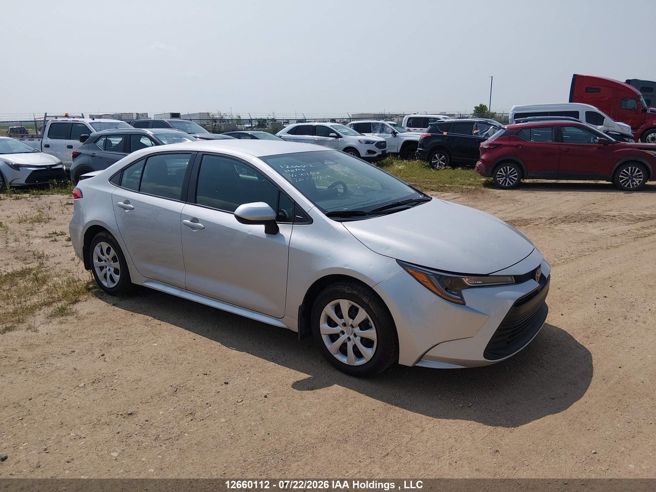 2026 TOYOTA COROLLA LE thumbnail 2