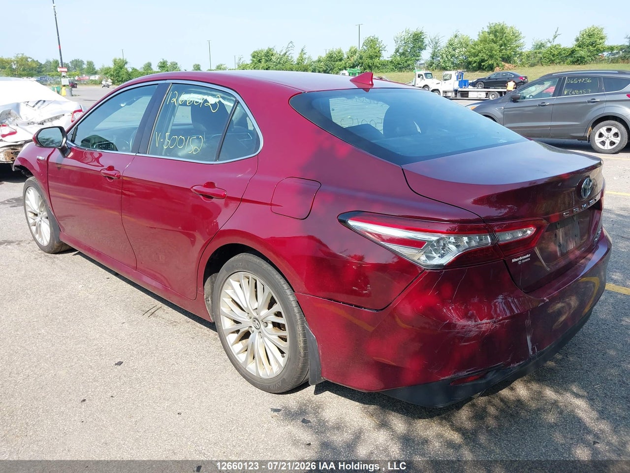 2018 TOYOTA CAMRY HYBRID XLE thumbnail 4