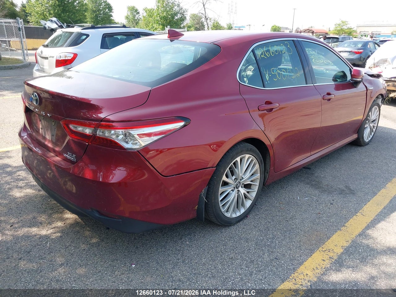 2018 TOYOTA CAMRY HYBRID XLE thumbnail 5