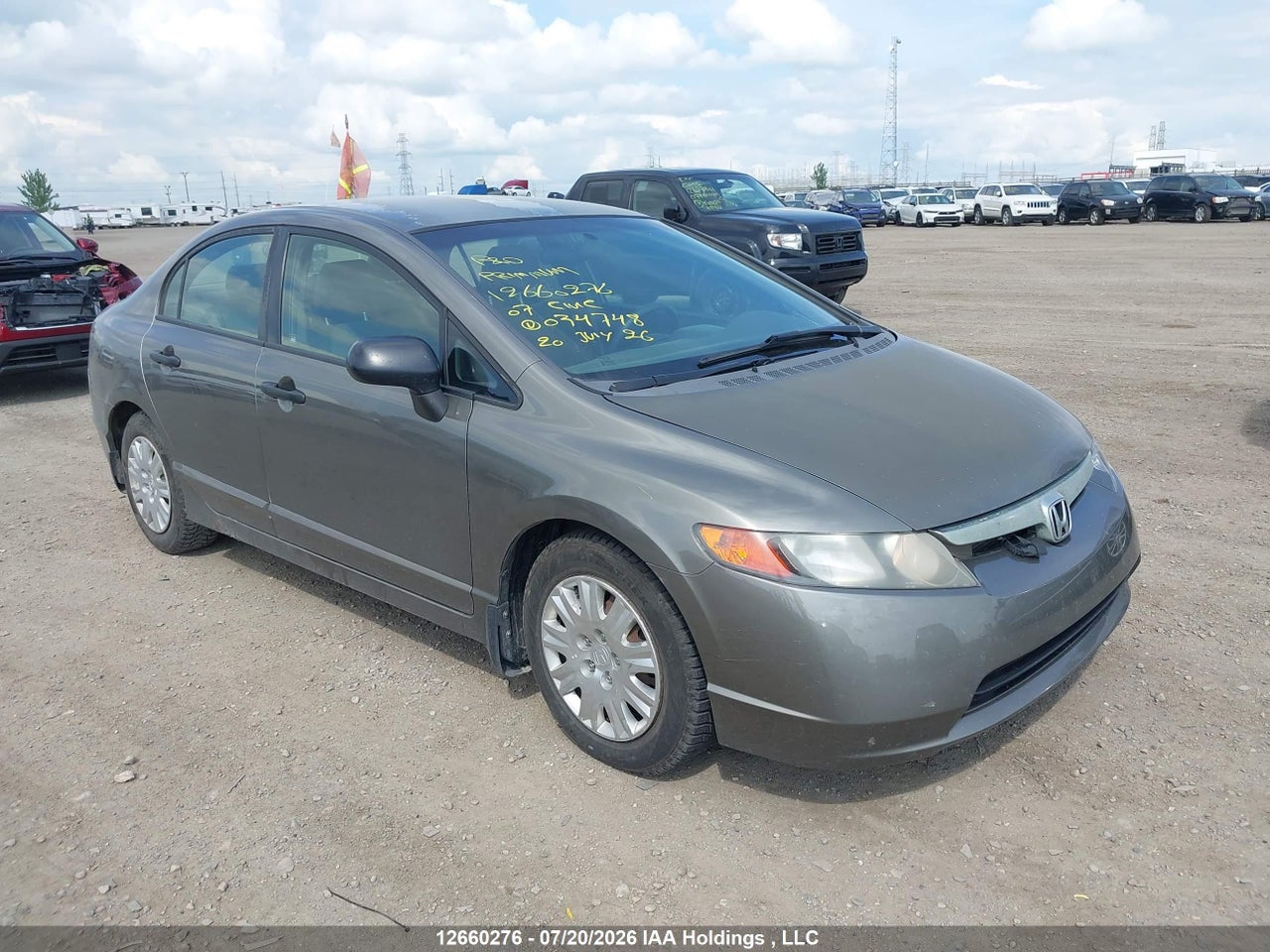 2007 HONDA CIVIC DX-G thumbnail 2