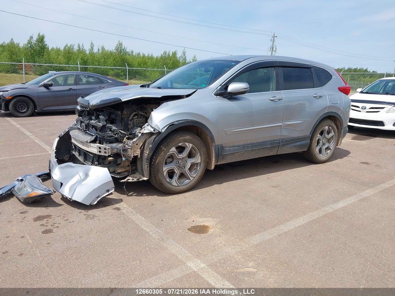 2017 HONDA CR-V EX thumbnail 3
