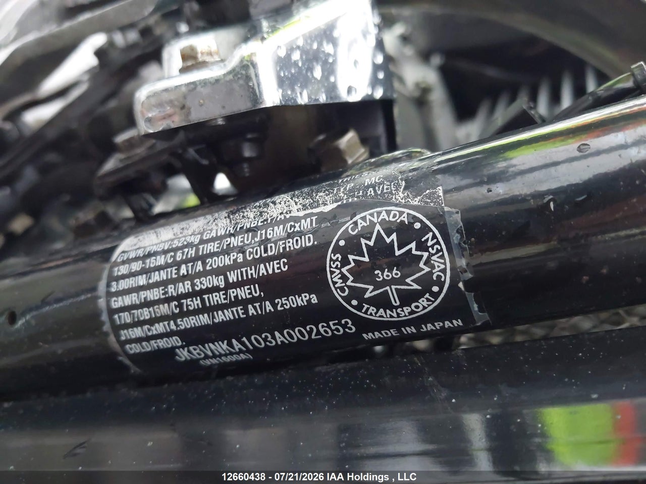 2003 KAWASAKI VN1600 A1 thumbnail 11