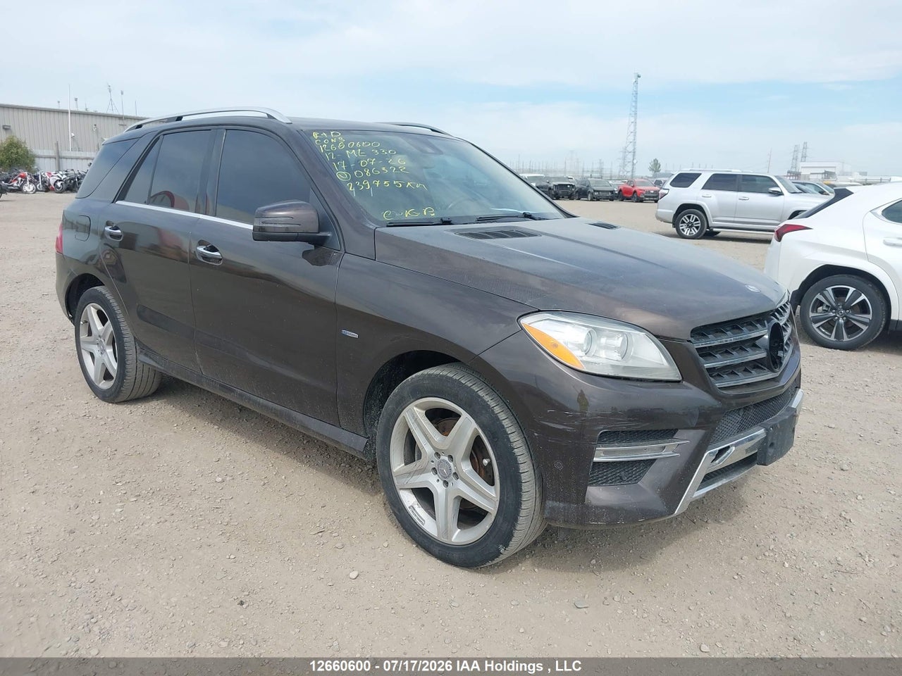 2012 MERCEDES BENZ ML 350 BLUETEC 4MATIC thumbnail 2