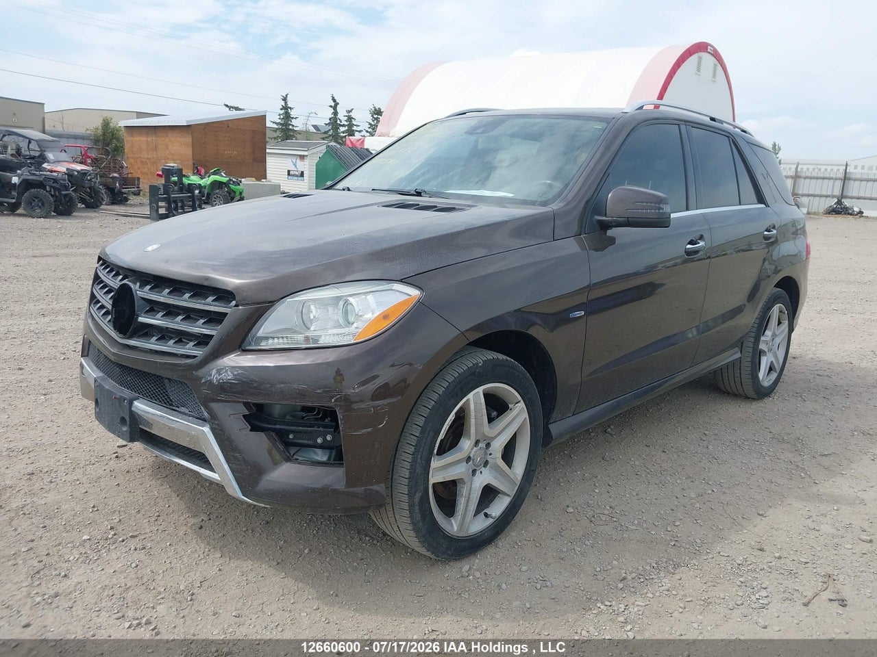 2012 MERCEDES BENZ ML 350 BLUETEC 4MATIC thumbnail 3