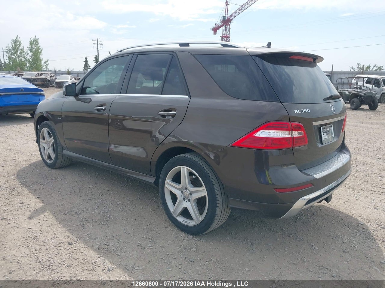 2012 MERCEDES BENZ ML 350 BLUETEC 4MATIC thumbnail 4